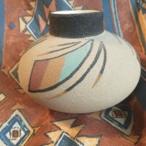 STUNNING RANCHO FELIZ VINTAGE VASE POTTERY